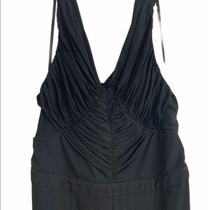 New BEBE Black Halter Jumpsuit